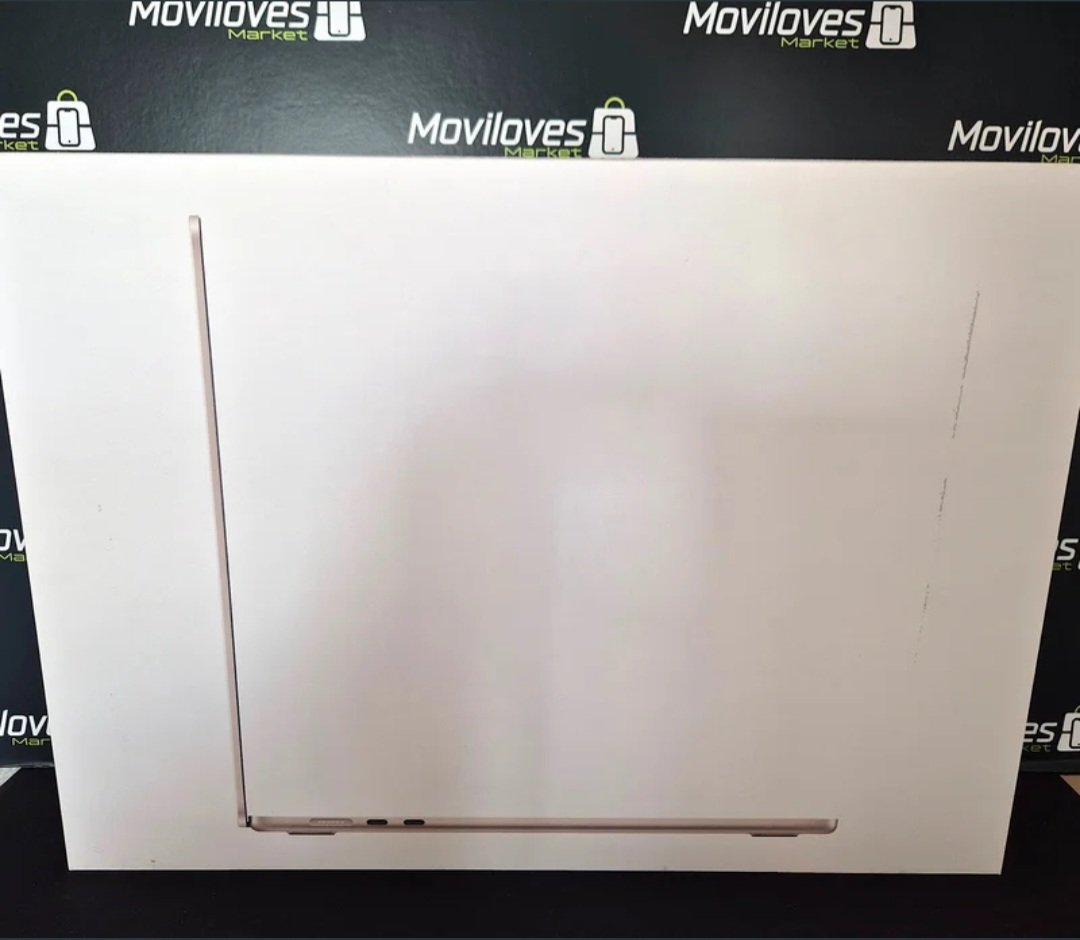MacBook Air 15" M2 512GB/8GB Como Nuevo, 44 Ciclos de Carga.
